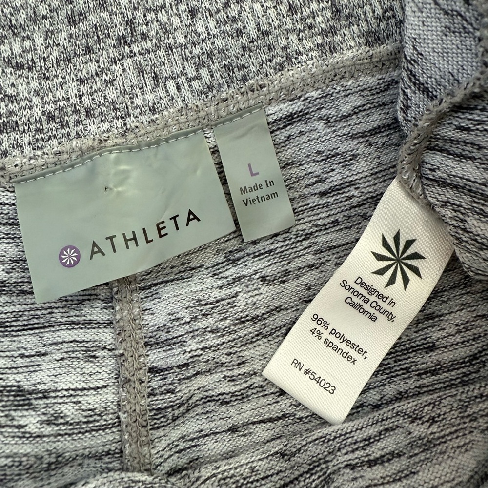 Women’s Athleta Downplay Drawstring Heathered Athletic Skirt Large - Picture 13 of 16